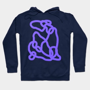 Henri Matisse blue nude line art print Hoodie